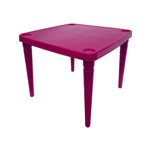 Mesa Infantil Plástica Pekes Fucsia