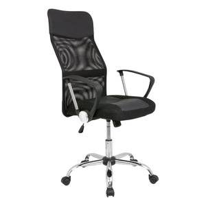 Silla de Escritorio Monaco Negra Premium