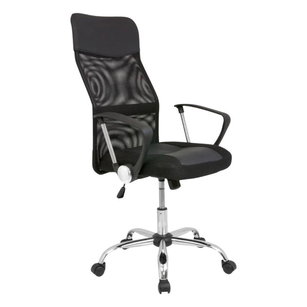 Silla de Escritorio Monaco Negra Premium