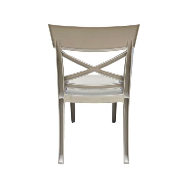 Silla Florencia Taupe sin Brazos