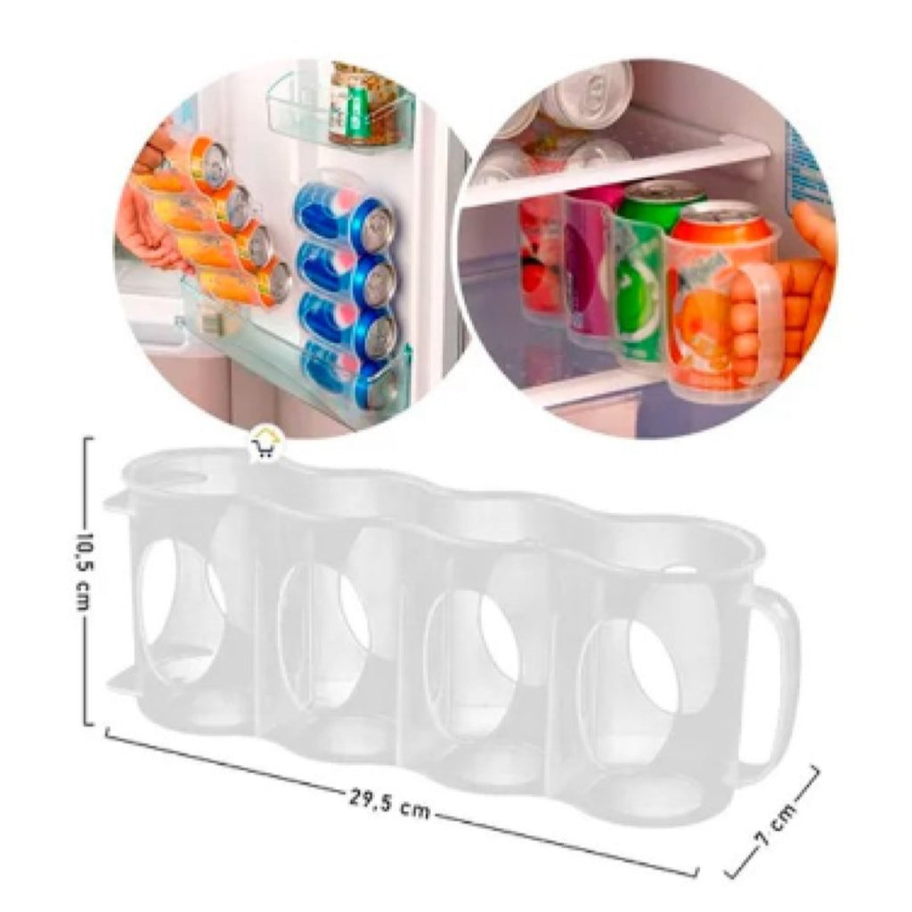 Organizador de latas para nevera - Plastihogar - Plastihogar