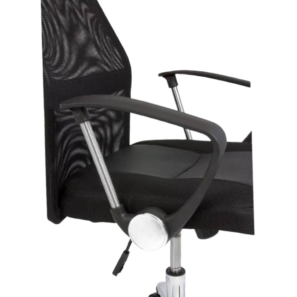 Silla de Escritorio Monaco Negra Premium