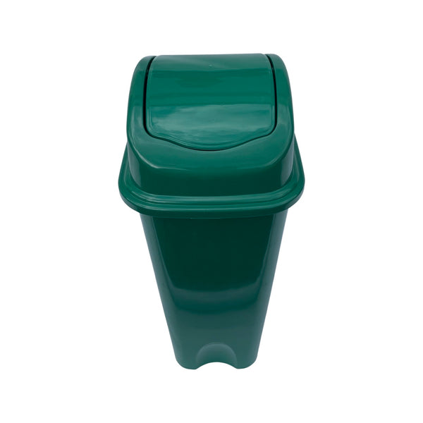 Caneca de basura / Papelera Vaivén Verde de 53 Litros