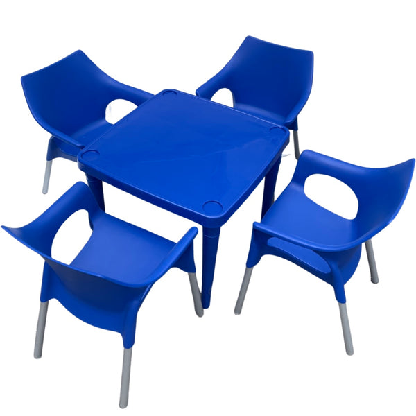 Mesa Infantil Plástica Pekes Azul