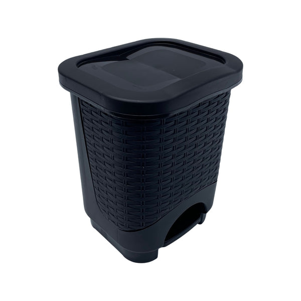 Caneca de basura / Papelera Ratan Cafe de 8 litros con pedal