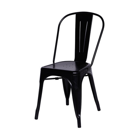 Silla Metálica Valencia Negra