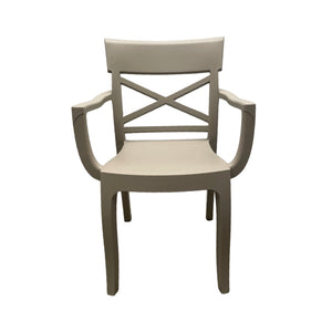 Silla Florencia Taupe con Brazos