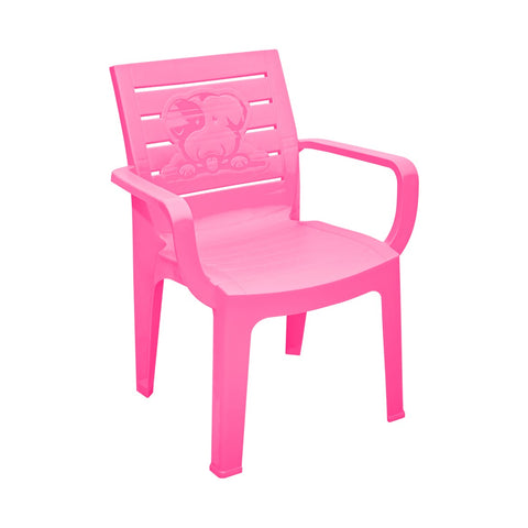 Silla Infantil Plástica Doggy Rosada